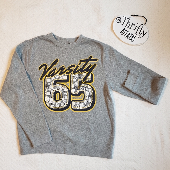 Joe Boxer VARSITY 65 Ball Sports Kids Sweatshirt - Picture 1 of 5